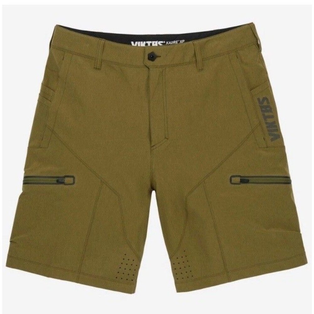 Viktos Kadre XP Tactical Shorts Mens 40 Stretch Cargo Outdoor Hiking Green